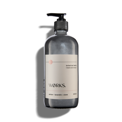 Amber Hand & Body Balm 500ml