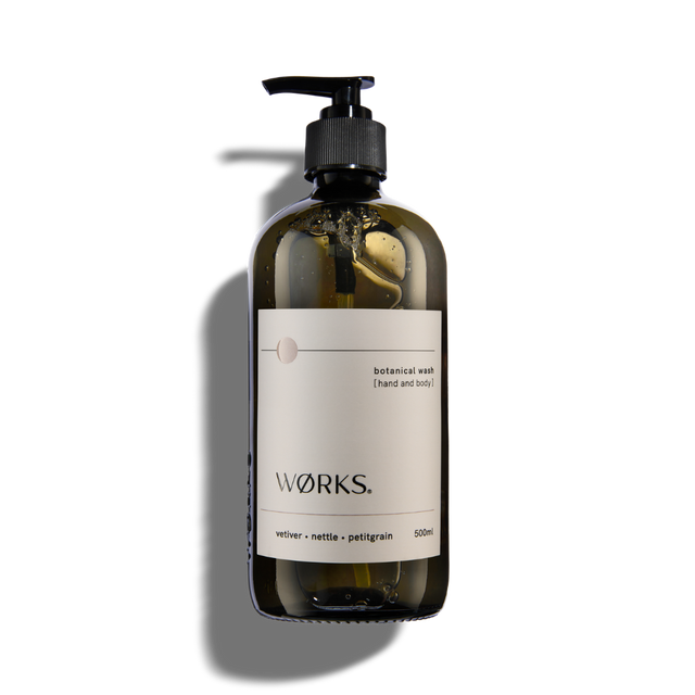 Bundle: Vetiver Hand & Body Wash 500ml + 1L Refill