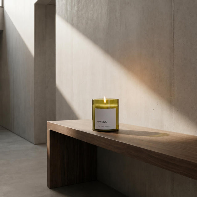 Aromatic Candle | Vetiver, Nettle, Petitgrain