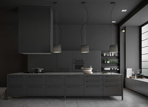 Vipp and WØRKS collab. You can find our products sitting with the Vipp kitchen and bathroom in Cult Design Melbourne