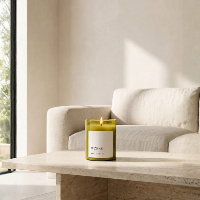 WØRKS Candles — soy and coconut wax aromatic candles
