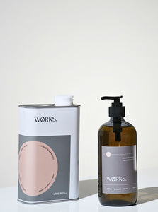 Bundle: Amber Body Soap 500ml + 1L Refill - WØRKS - bundle-amber-body-soap-500ml-1l-refill - Amber, Lavandin, Clove