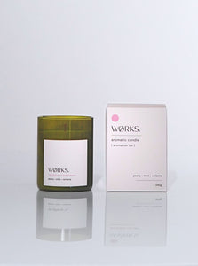 Aromatic Candle | Peony, Mint, Verbena