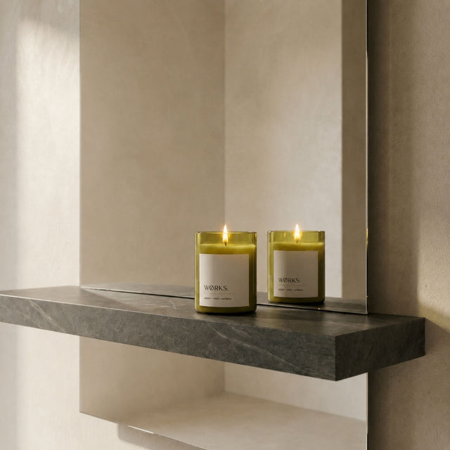 Aromatic Candle | Peony, Mint, Verbena